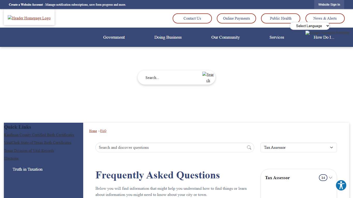 Frequently Asked Questions - CivicPlus.CMS.FAQ